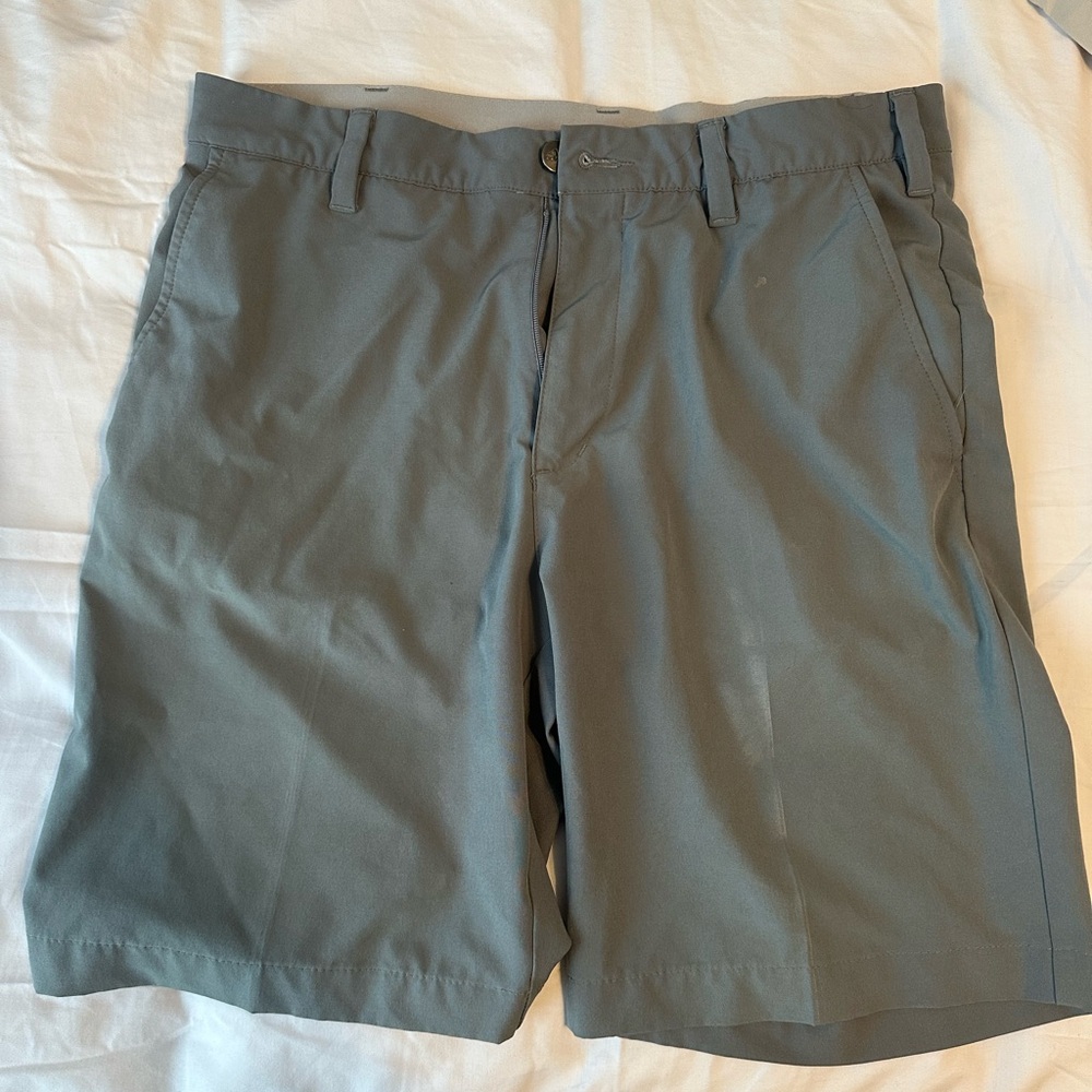 Men's Adidas Gray Golf Shorts